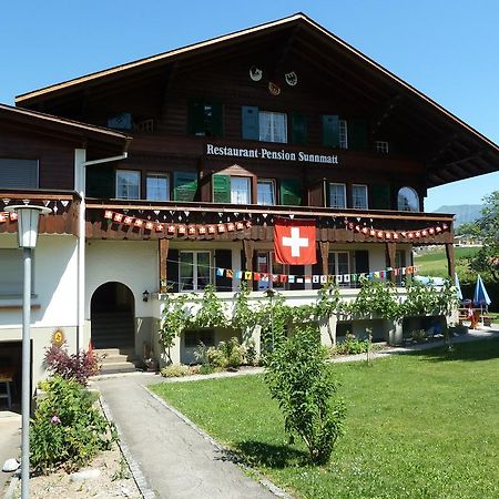 Hotel Restaurant Sunnmatt Aeschi Bei Spiez 외부 사진