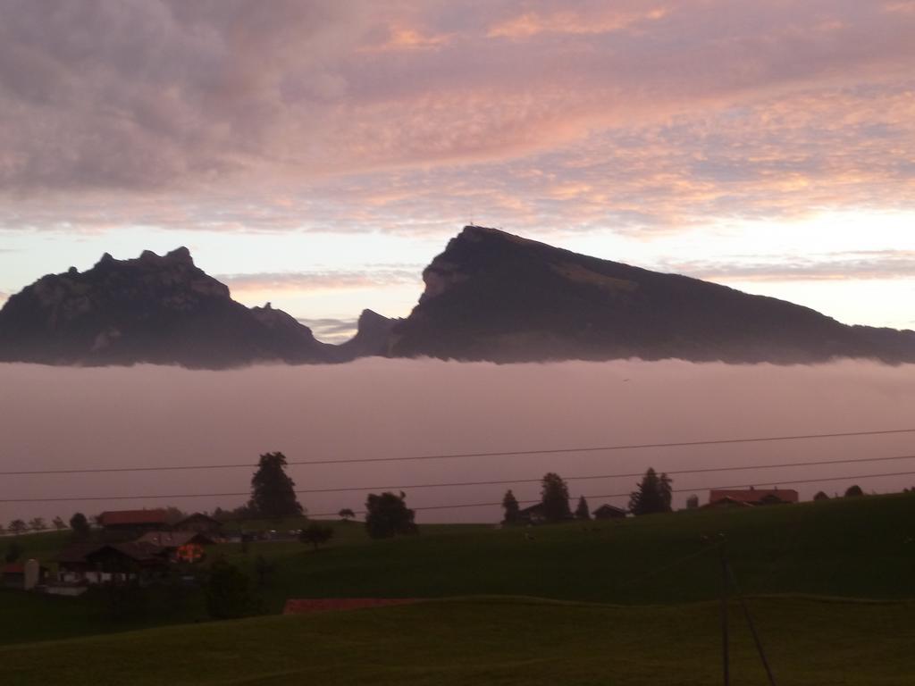 Hotel Restaurant Sunnmatt Aeschi Bei Spiez 외부 사진