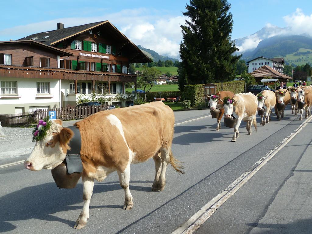 Hotel Restaurant Sunnmatt Aeschi Bei Spiez 외부 사진