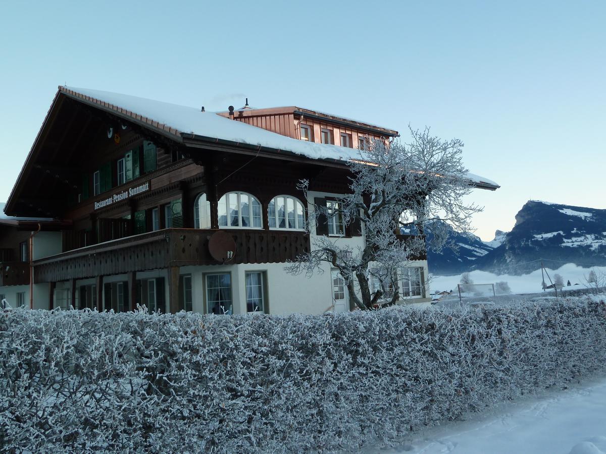 Hotel Restaurant Sunnmatt Aeschi Bei Spiez 외부 사진