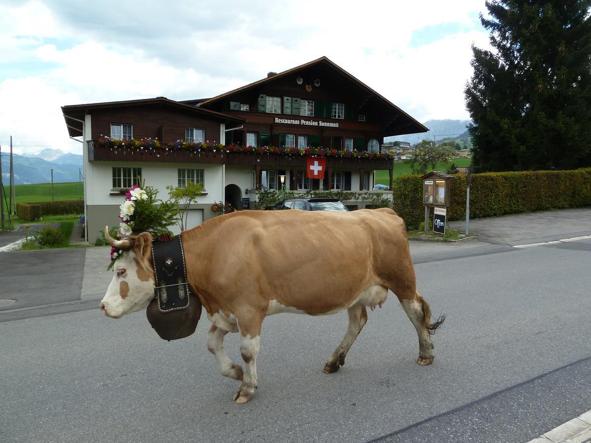 Hotel Restaurant Sunnmatt Aeschi Bei Spiez 외부 사진